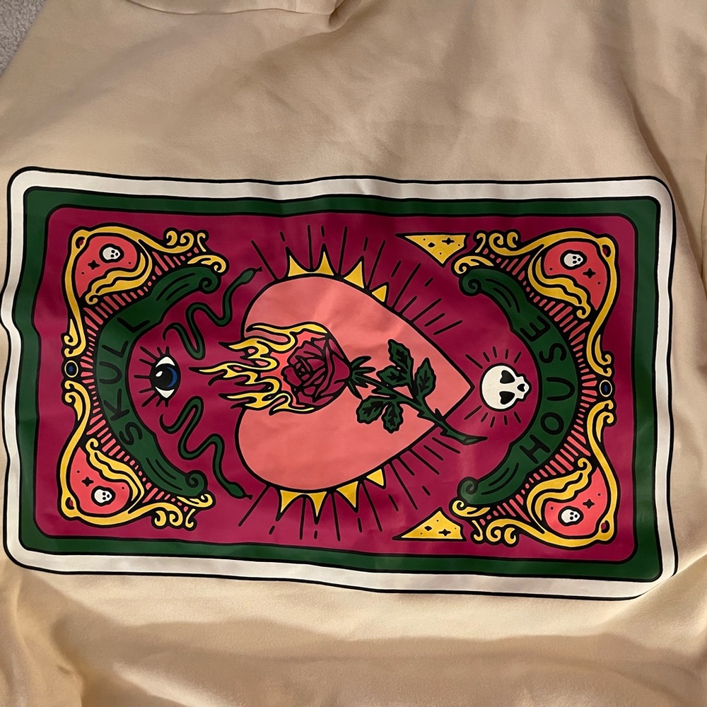 Skullhouse Designs Tarrot Card Crewneck